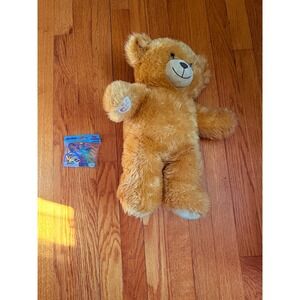 Build-A-Bear Lil Cub Brownie Plush Teddy Bear with Zoo Animal Silly Bands Set